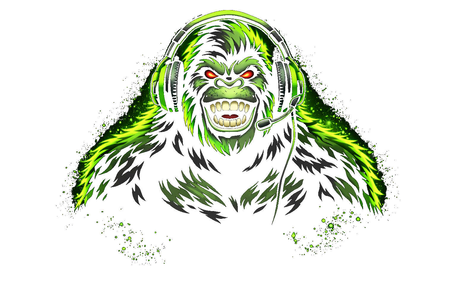 Gorilla TCG support mascot